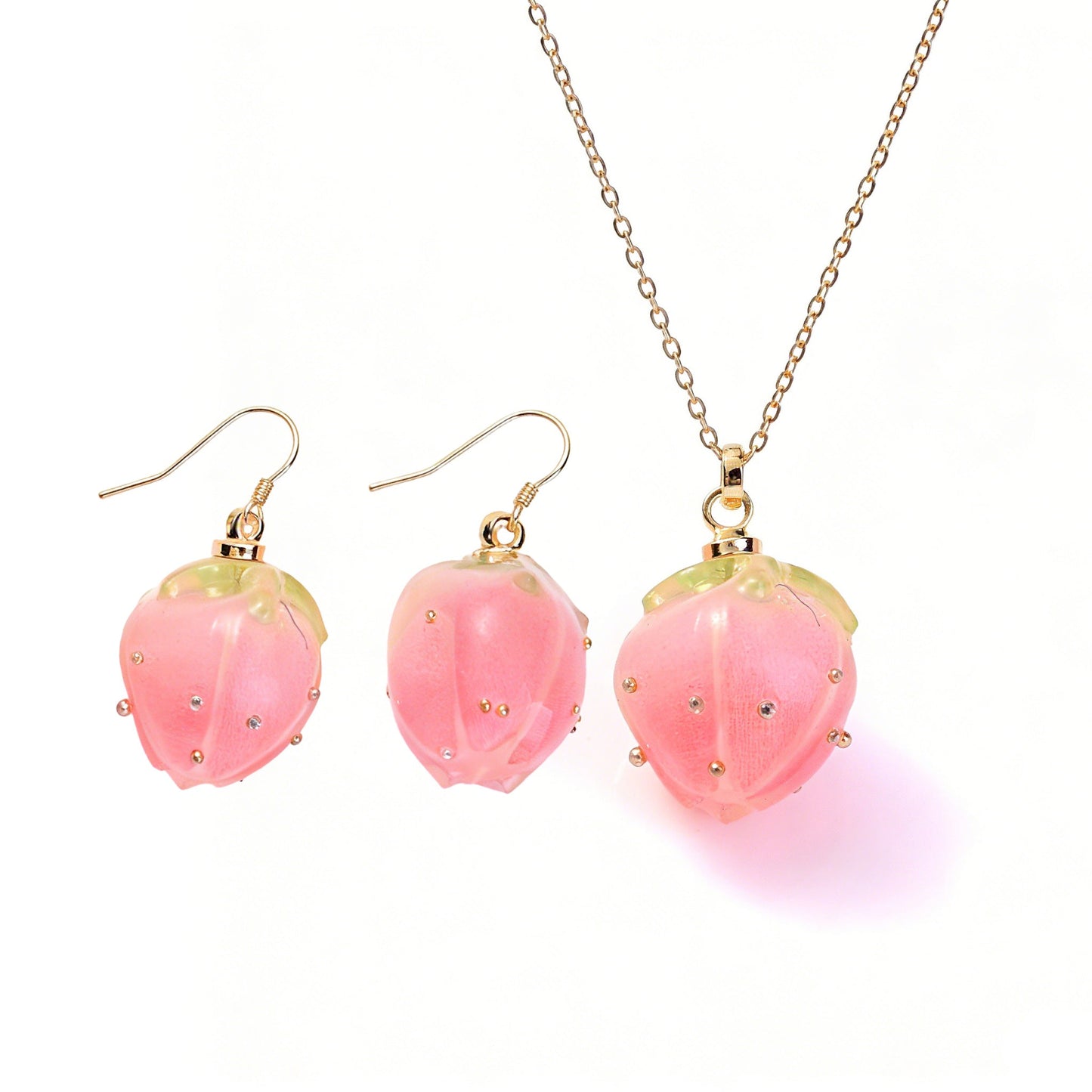 Acrylic Flower Bud Charms