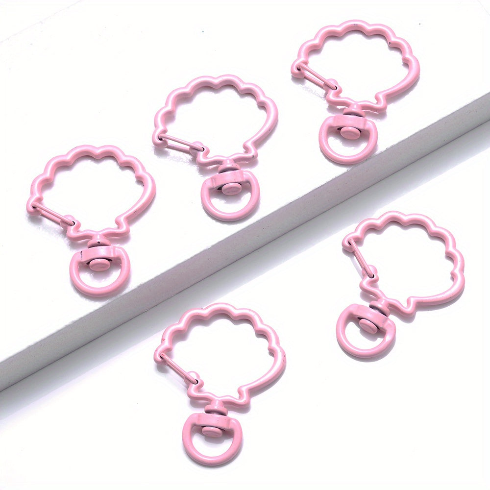 Shell Shape Lobster Clasp Hooks