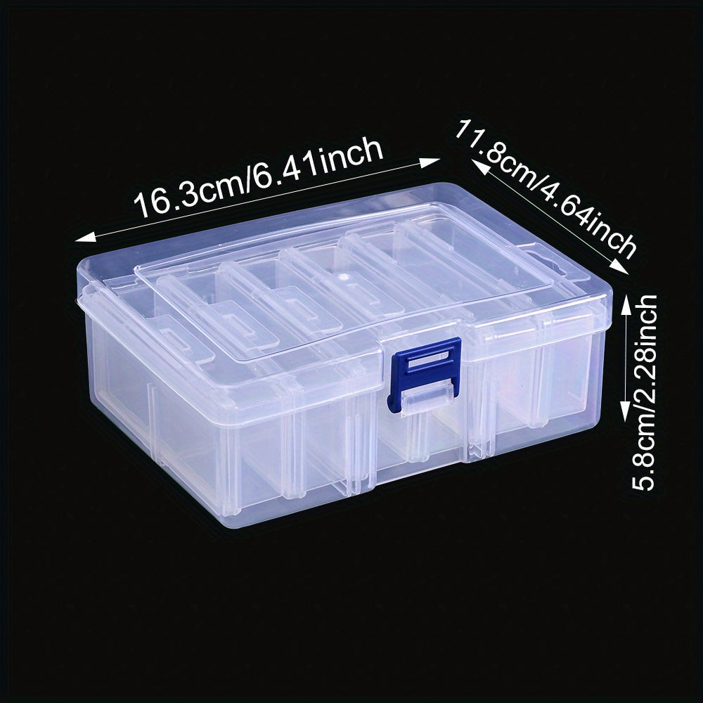 Clear Plastic Storage Box Set