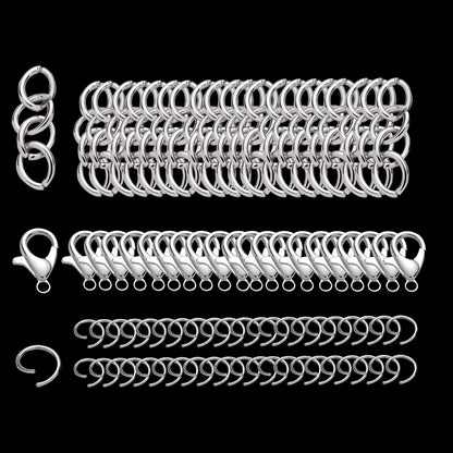 Gold and Silver Jewelry Findings Set