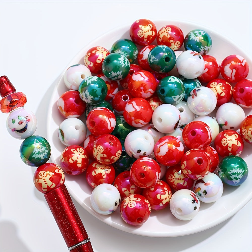 Christmas Collection Acrylic Beads