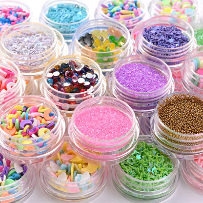 36-Compartment Jewelry Making Bead and Embellishment Kit
