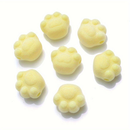 10PCS Multicolor Cat's Claw Acrylic Bead Set