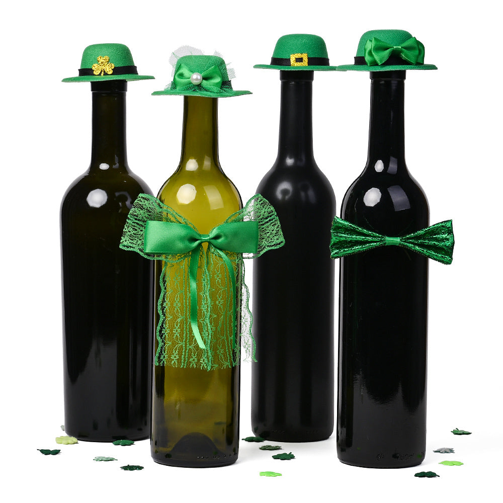 Green Bow Tie Cloth Decorations
