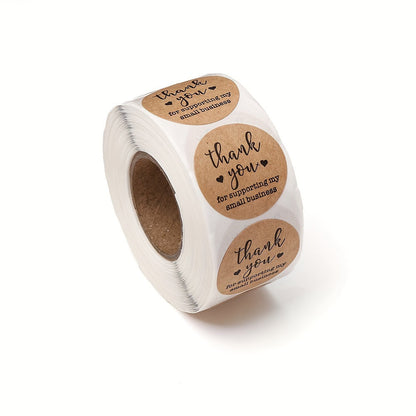 Floral Thank You Stickers