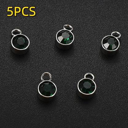 Birthstone Alloy Pendants