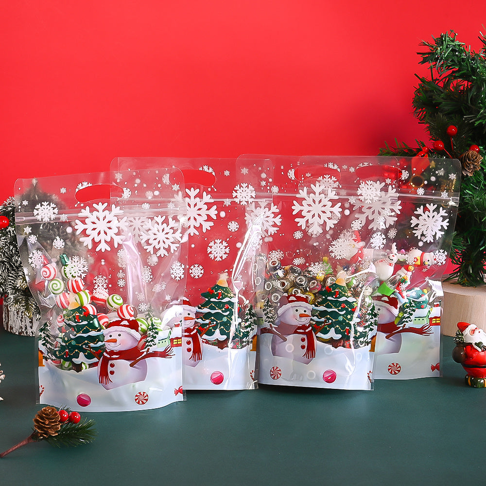 Christmas Plastic Gift Bags