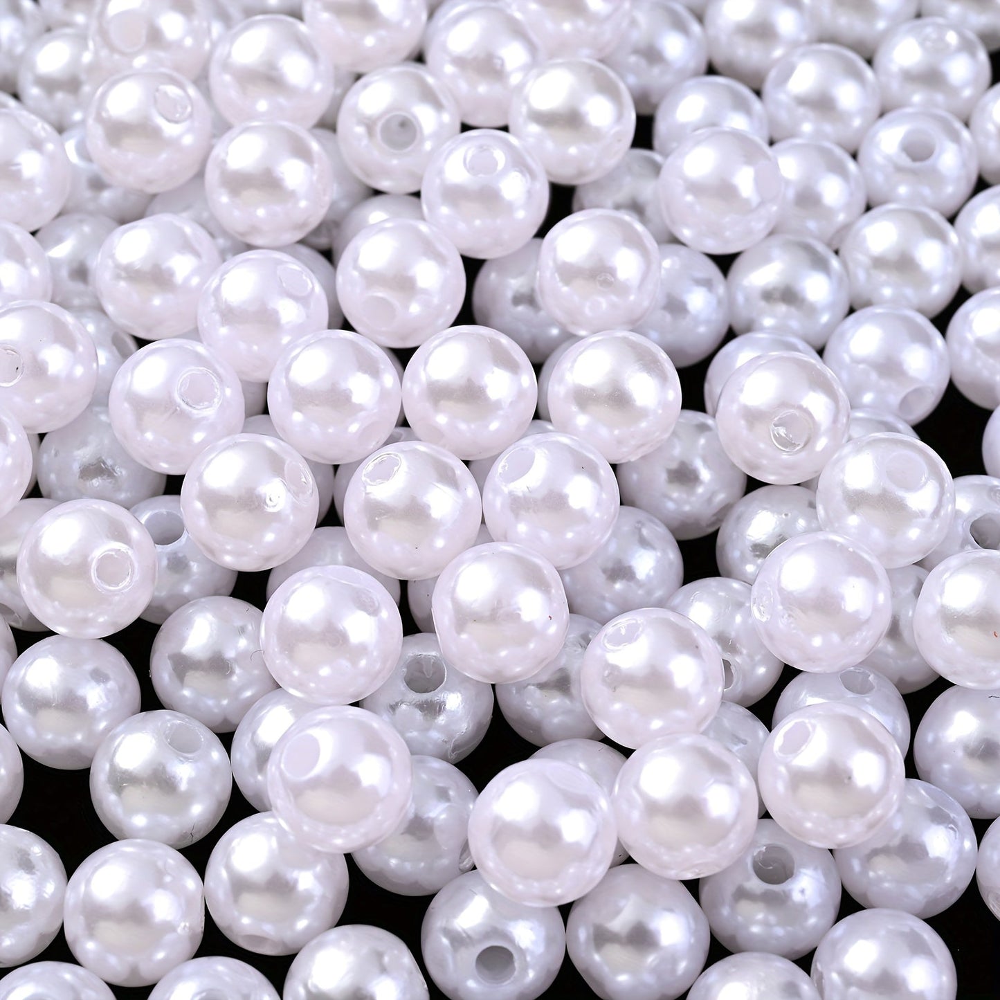 Colorful Imitation Pearl Acrylic Beads