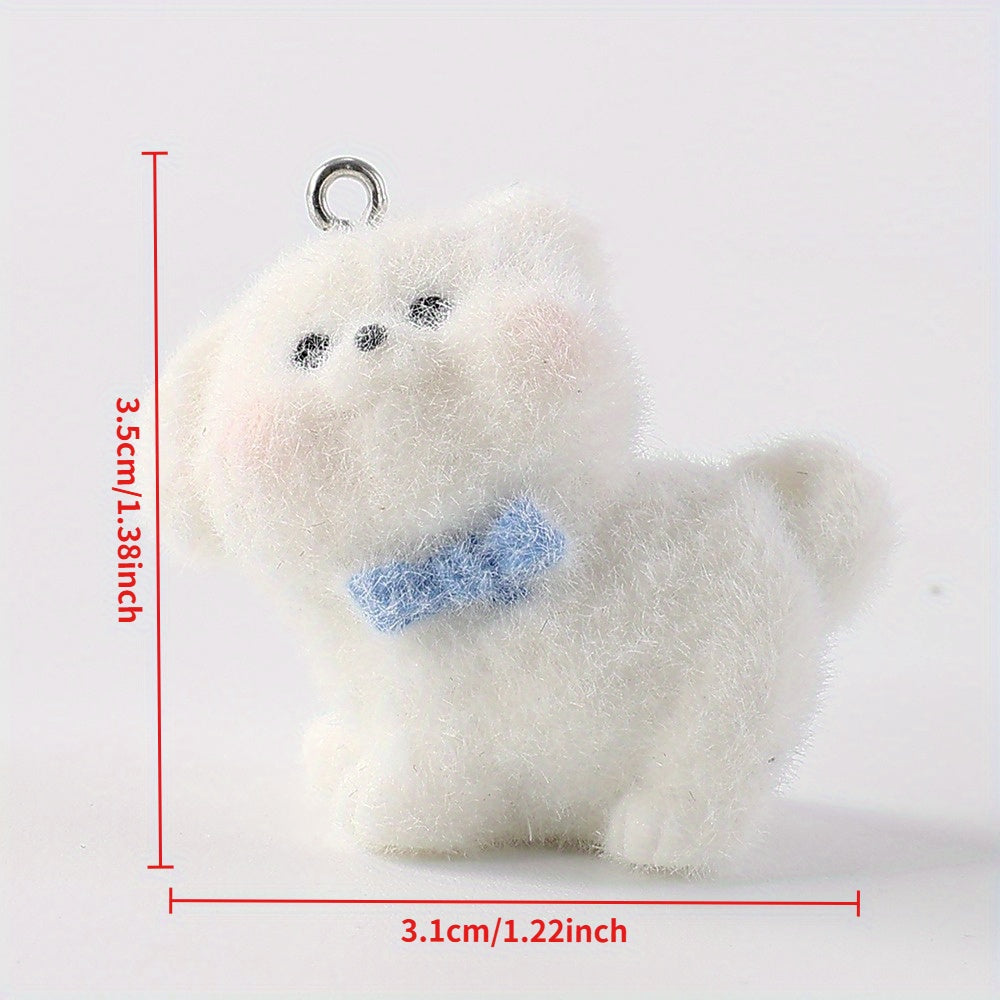 Resin Puppy Pendants