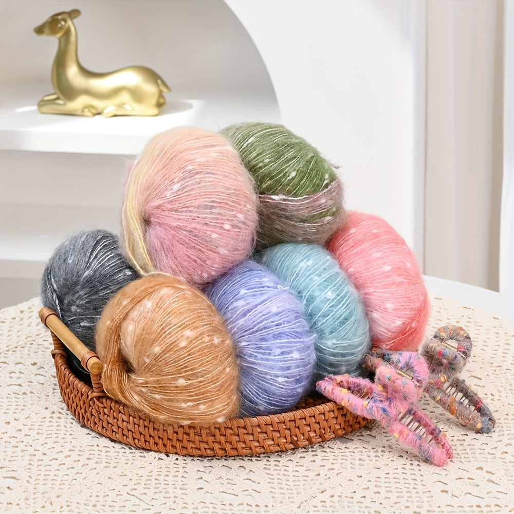 140g Winter Cozy Mohair-Style Yarn Set