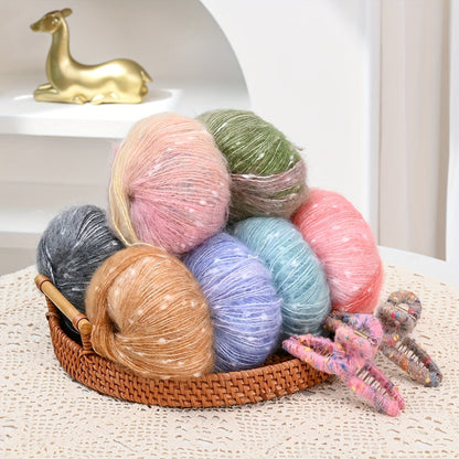 140g Winter Cozy Mohair-Style Yarn Set