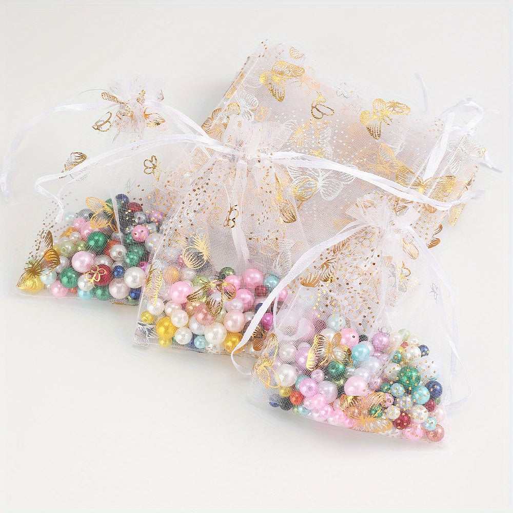 Butterfly Drawstring Gift Bags