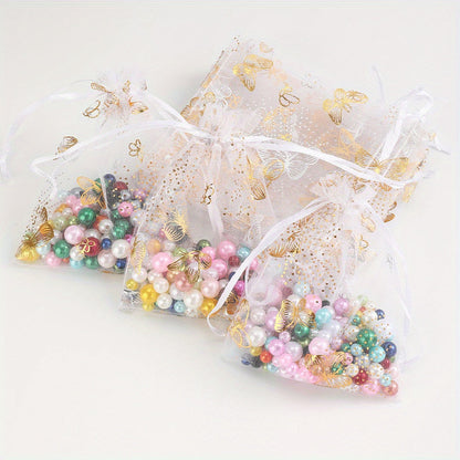 Butterfly Drawstring Gift Bags