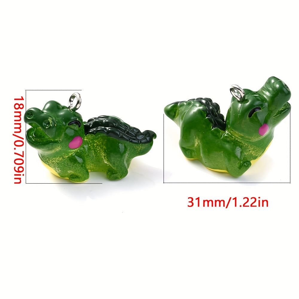 3D Animal Resin Pendant Set