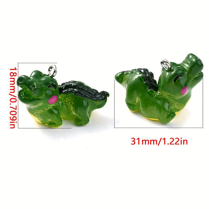3D Animal Resin Pendant Set