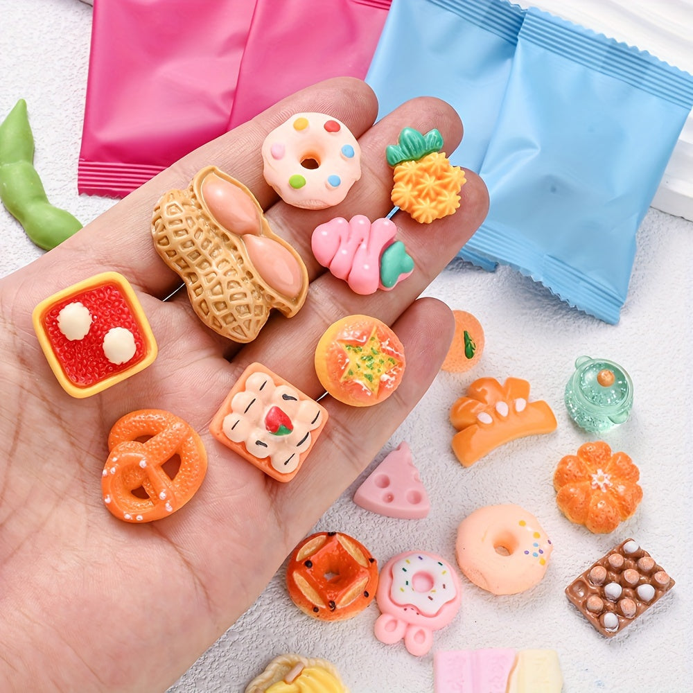 10PCS Blind Bag Mini Micro Landscape Resin Ornament Set