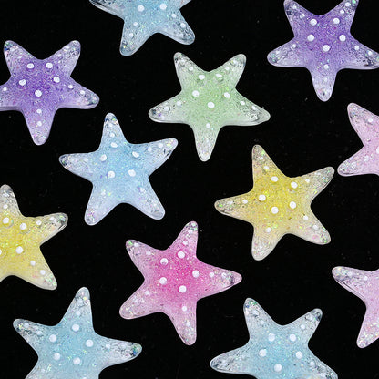 Five-Star Resin Patch Beads