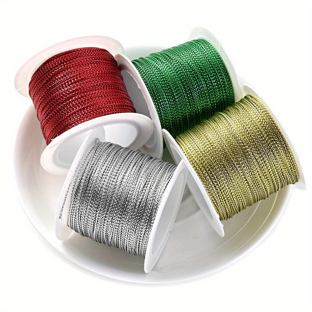Golden Round Core Thread Cord