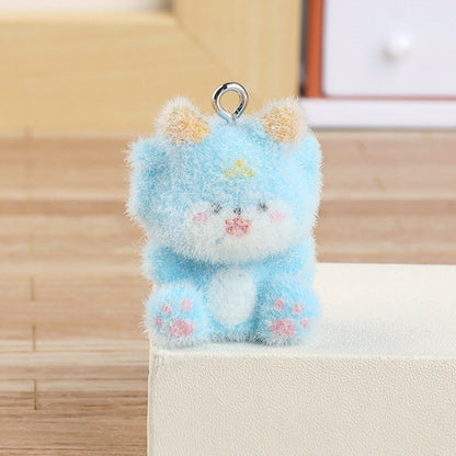 Flocking Zodiac Resin Pendants
