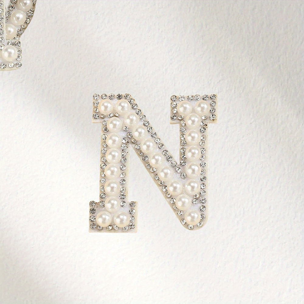 1PC Alphabet Letter Bead Patch