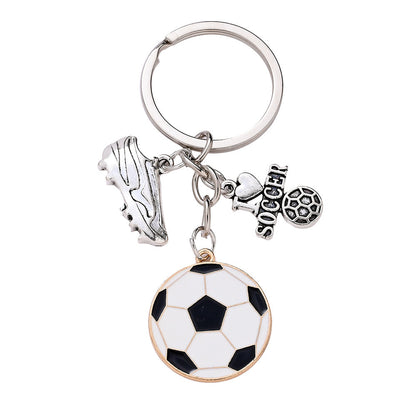 2026 Soccer Fan Enamel Keychain