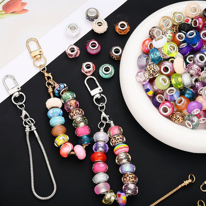 Beadable Chain Keychain Set