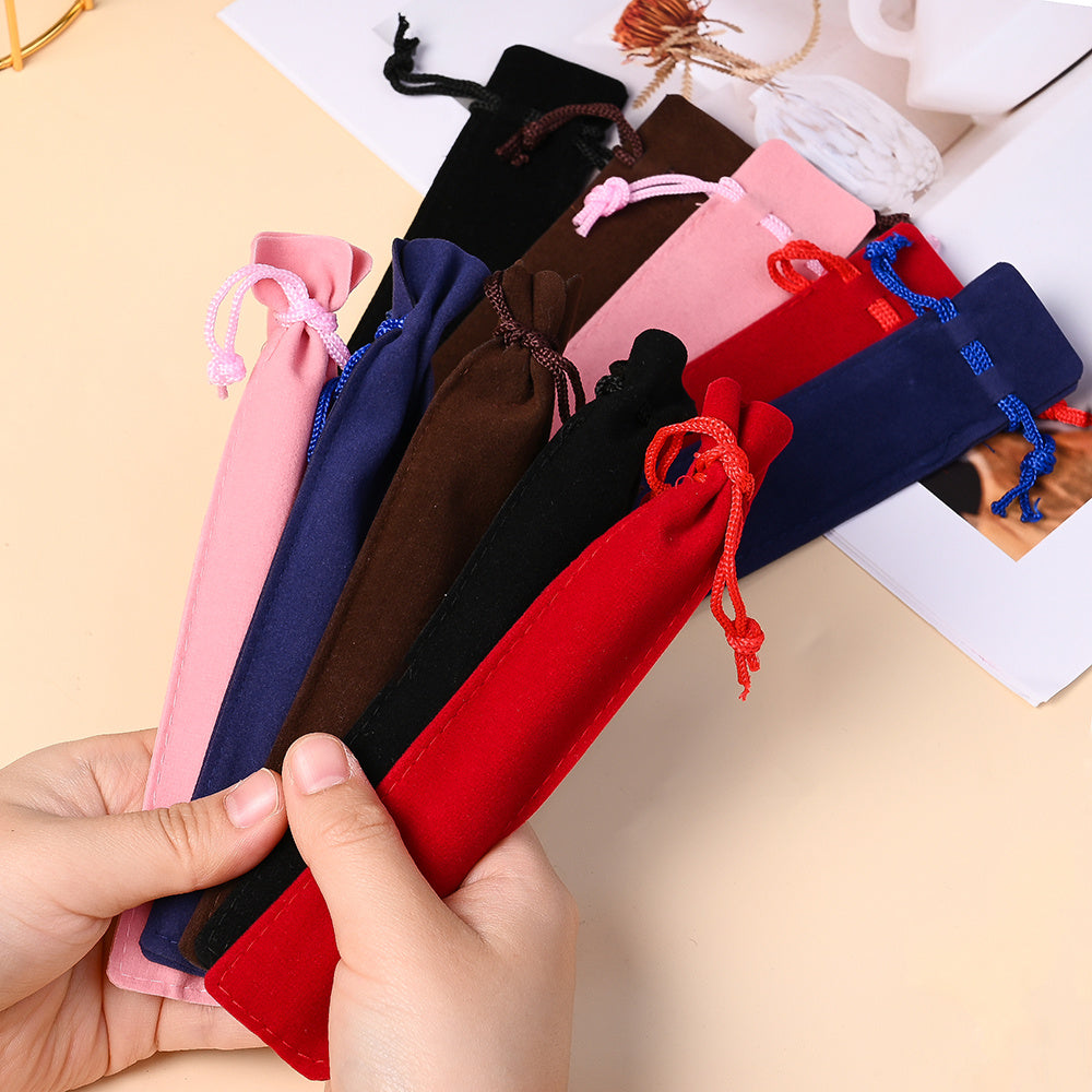 Flannel Pencil Storage Bags
