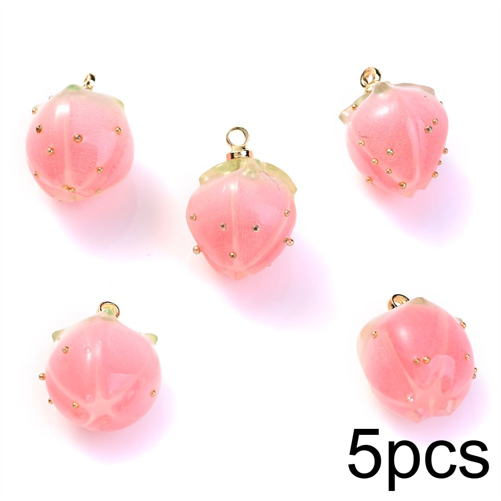 Acrylic Flower Bud Charms