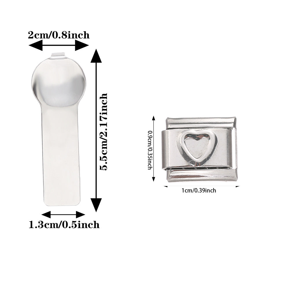1PC Stainless Steel Modular Bracelet Link Set