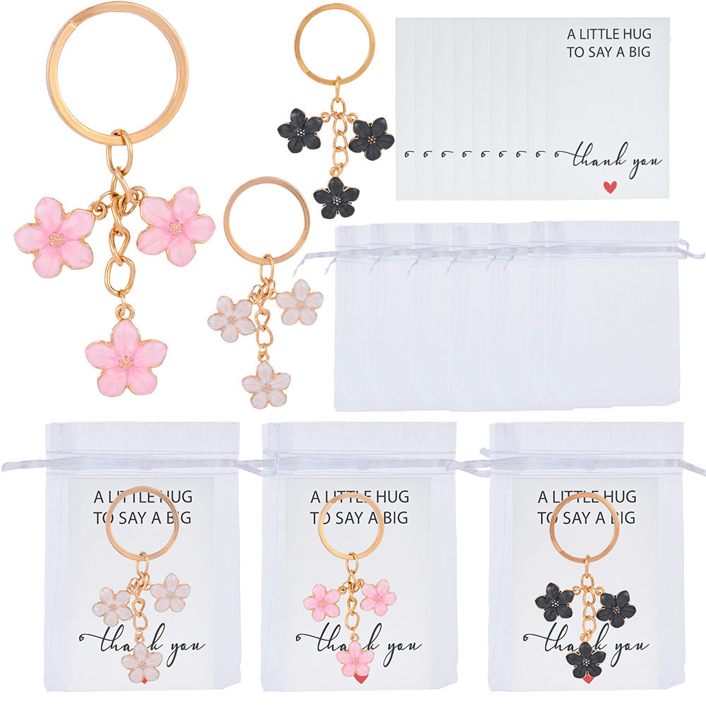 Flower Keychain Making Gift Set