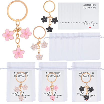 Flower Keychain Making Gift Set