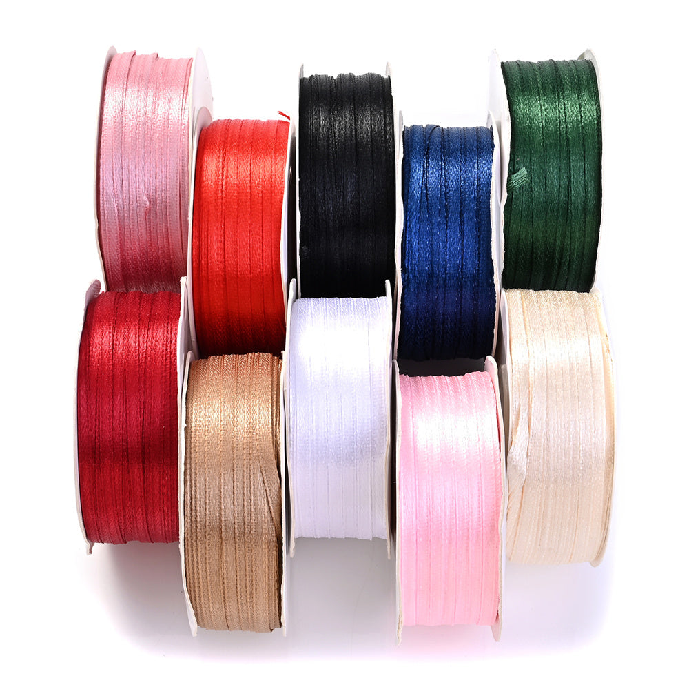 1 Roll 100 Yards 3mm Soft Ribbon for DIY Crafts