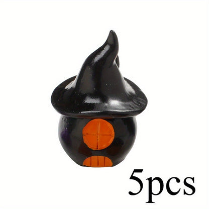 5-Piece Halloween Mini Resin Figurine Set