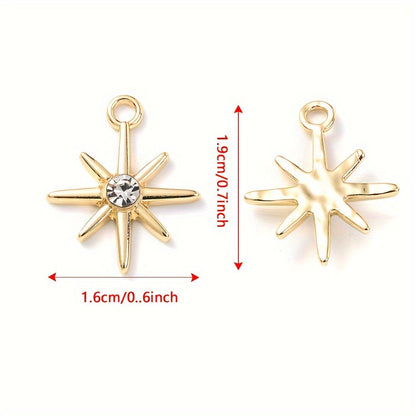 Ramadan Rhinestone Alloy Pendants