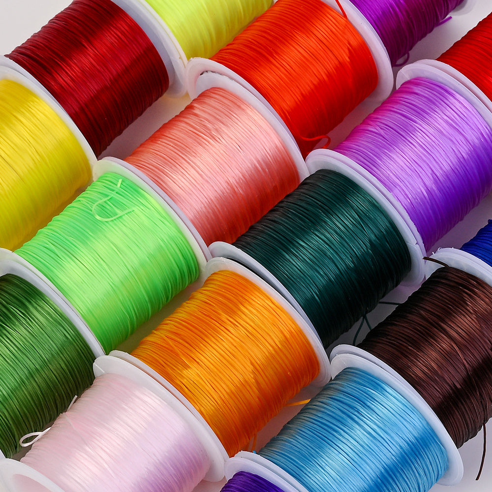 Flat Crystal Stretch Jewelry Thread