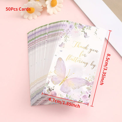 Keychain and Jewelry OPP Packaging Card Set