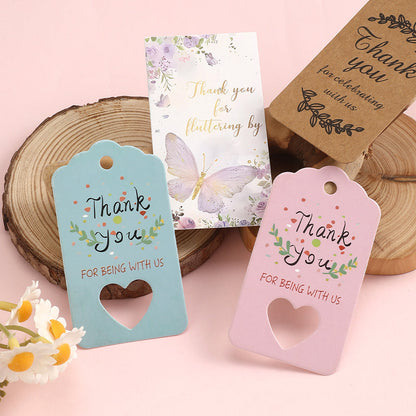 Keychain and Jewelry OPP Packaging Card Set