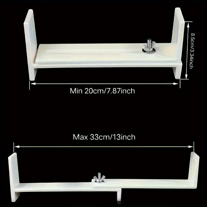 Adjustable Plastic Bracelet Making Tool with 2 Clips