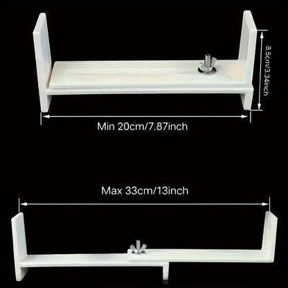 Adjustable Plastic Bracelet Making Tool with 2 Clips