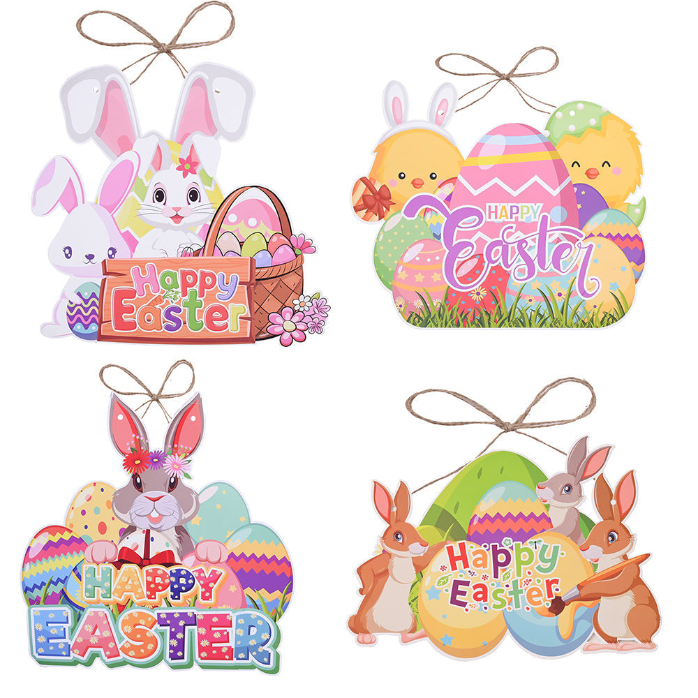 Easter Paper Door Hanging Decorations