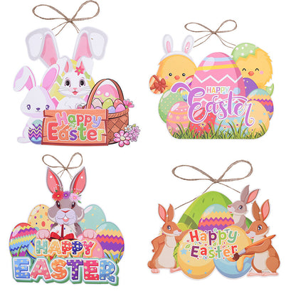 Easter Paper Door Hanging Decorations