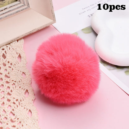 Soft Plush Pom Pom Pendants