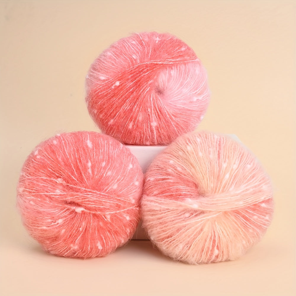 140g Winter Cozy Mohair-Style Yarn Set