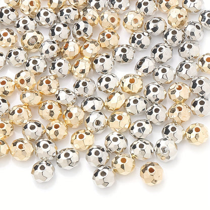 100PCS 8mm Faceted Ball Plastic Bead Set