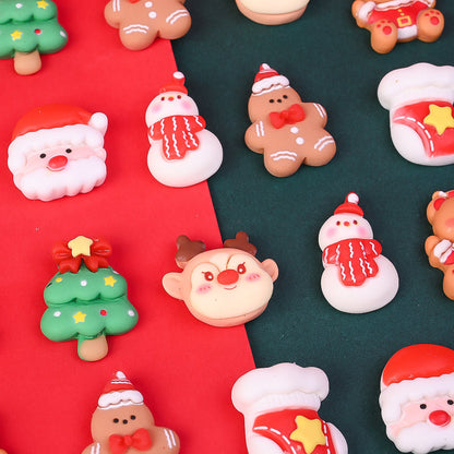 Christmas Resin Flatback Figurines