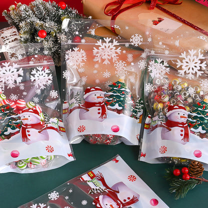 Christmas Plastic Gift Bags