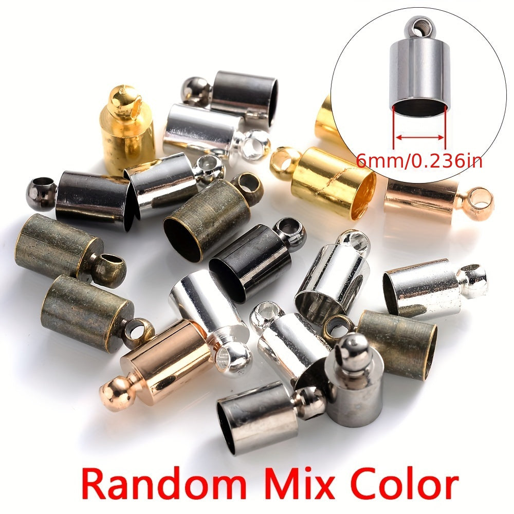 Round Cord End Cap Connectors