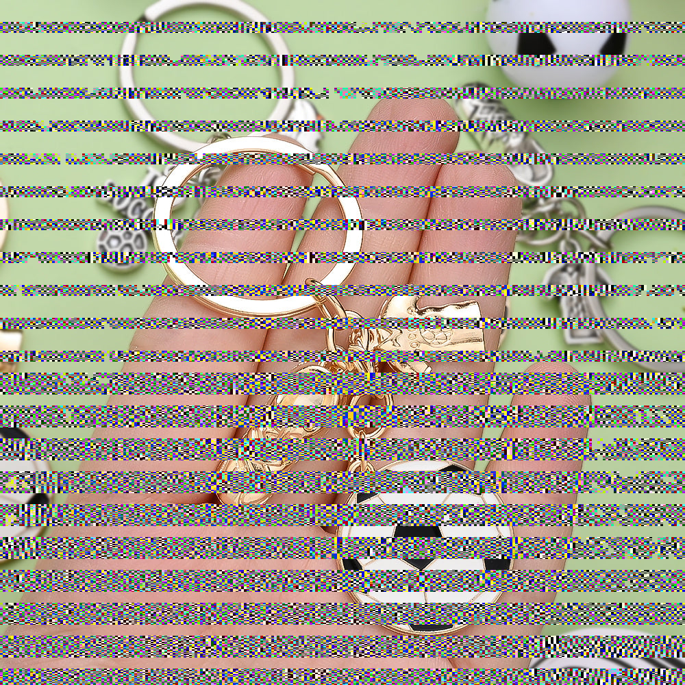 2026 Soccer Fan Enamel Keychain