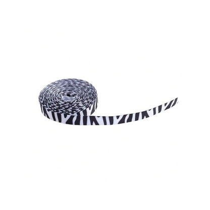 1 cm Fashion Animal Print Fabric Ribbon