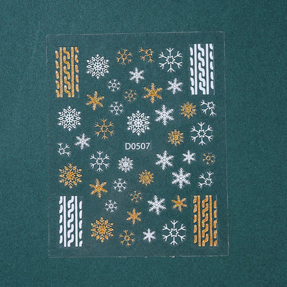 Christmas Nail Art Stickers
